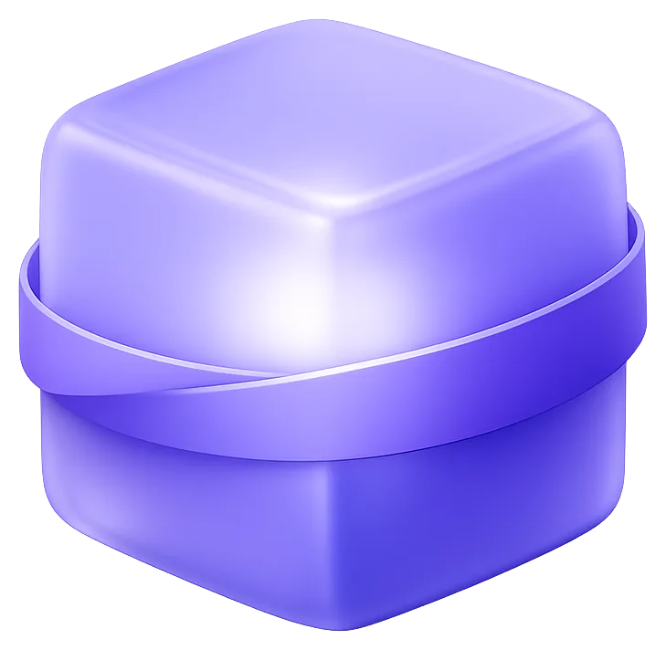 Cupped hands holding a small house beneath a protective dome